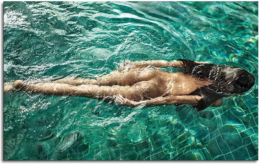 amal hayaty add naked women swimming photo