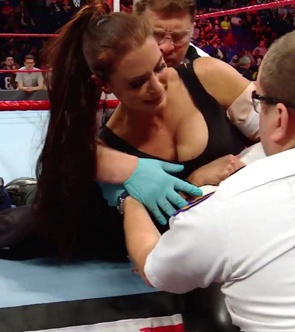 carrie carbonell add stephanie mcmahon breast photo