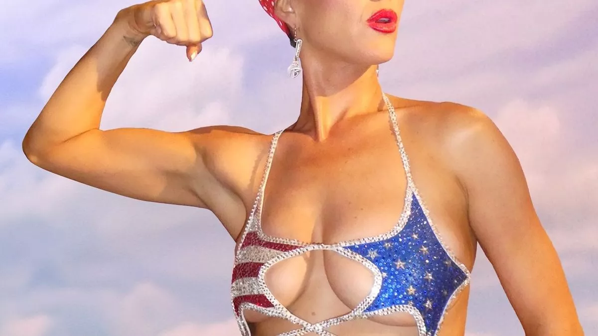 annie fitch add fourth of july tits image